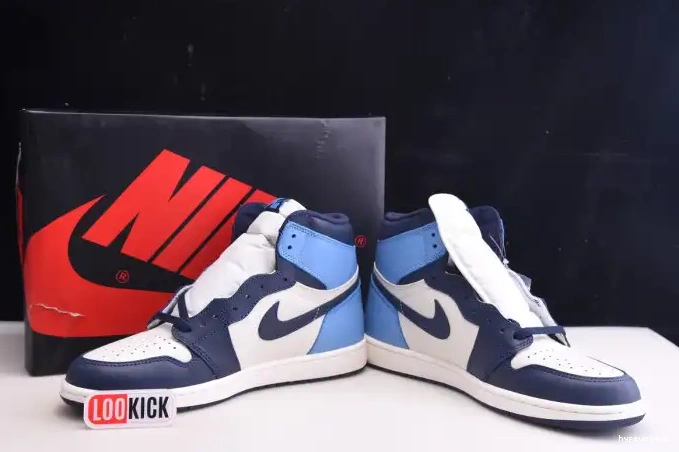 HYPE 555088-140 Obsidian OG Air Retro High 1 Jordan 0419